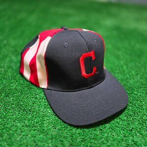 MLB Cleveland Indians Jose Ramirez #11 promotional snapback Sherwin Williams